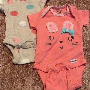 Gerber Organics Easter Onesie set